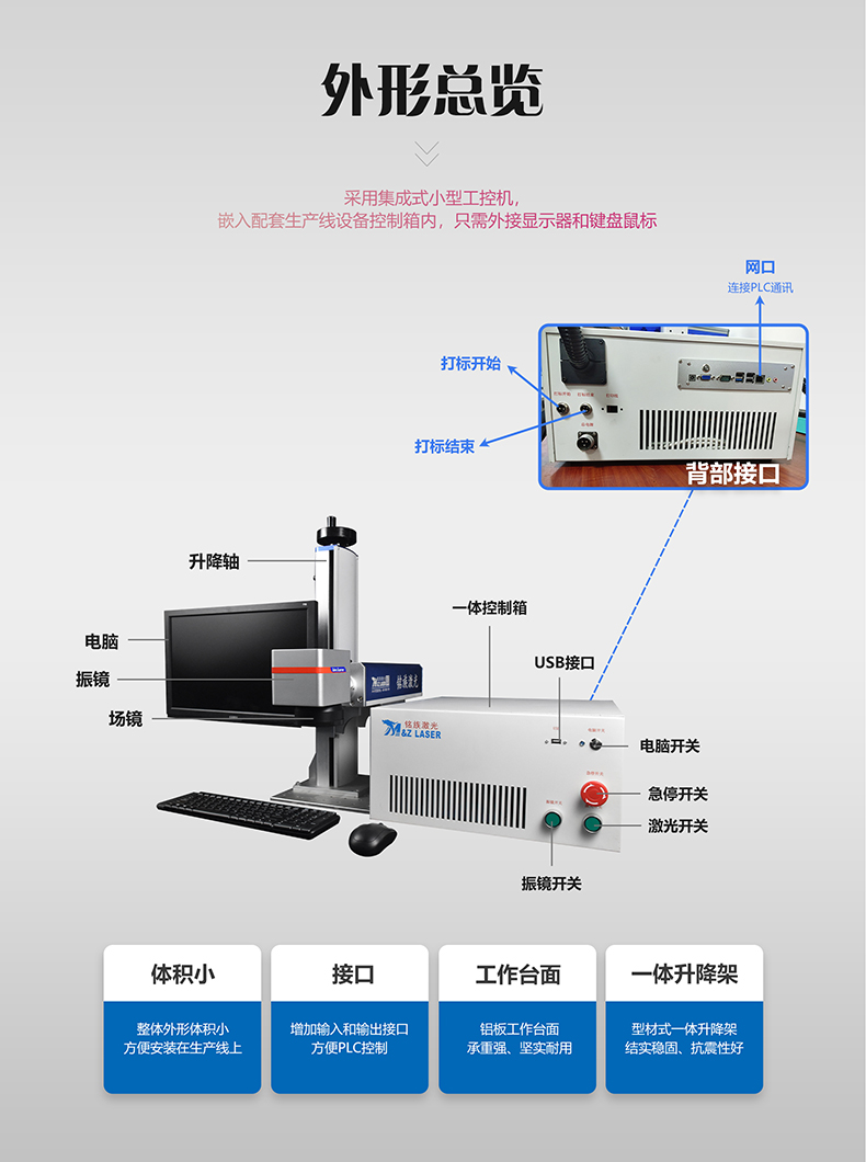 出产线配套激光打标机(图2)