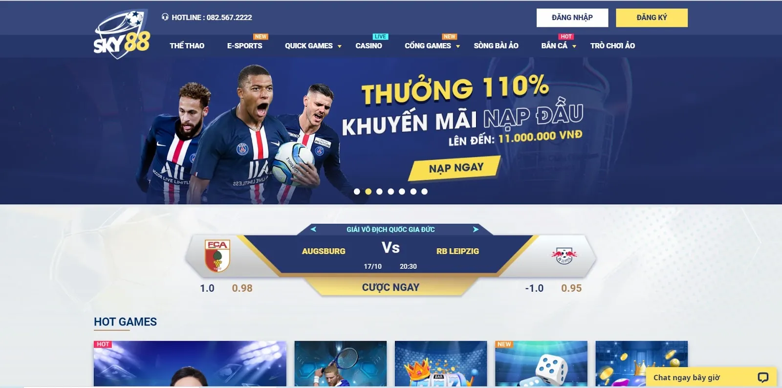 Khuyến mãi từ Sky88